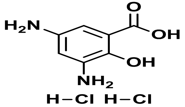 Mesalazine EP Impurity J / Diaminosalicylic Acid Dihydrochloride